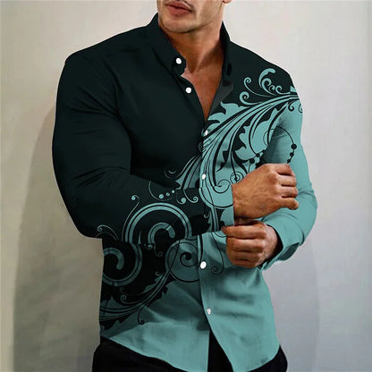 Men's casual shirts are fashionable, elegant, comfortable, slim and loose 2024 men's tops lightweight sports outdoor shirts
