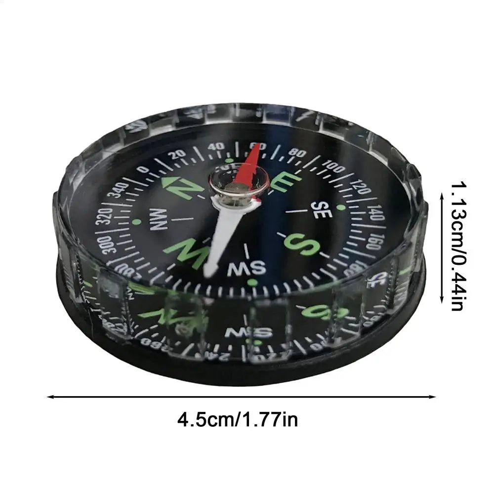Waterproof Hiking Compass – Multifunctional Sighting Navigation for Survival, Mountaineering & Boating