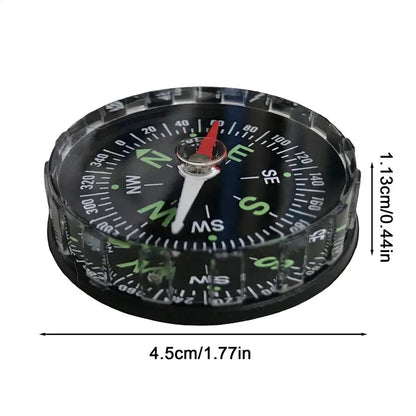 Waterproof Hiking Compass – Multifunctional Sighting Navigation for Survival, Mountaineering & Boating
