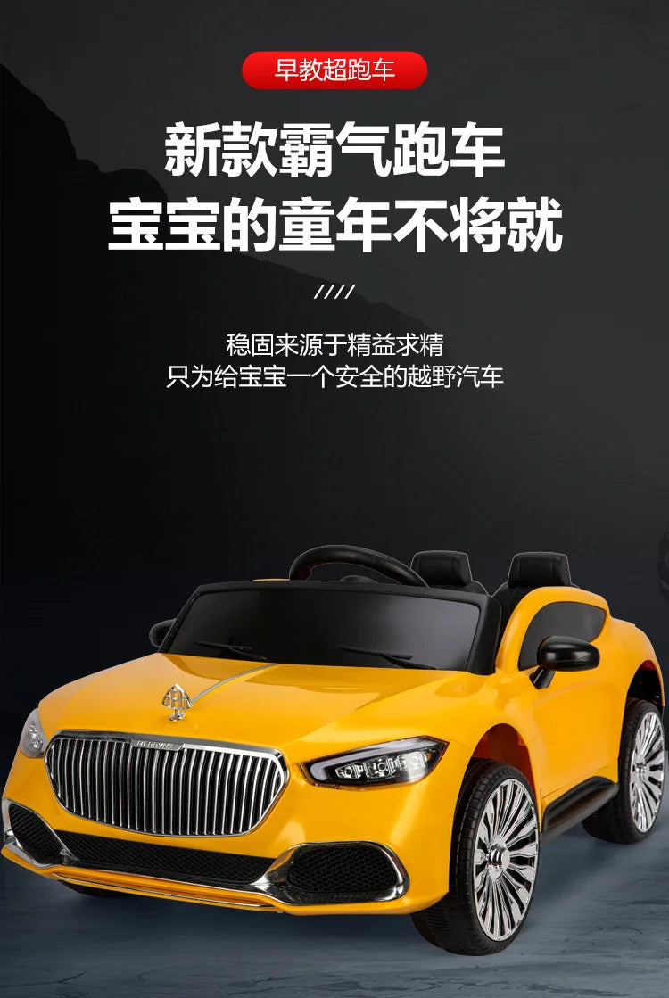 Children's Electric Vehicles Male and Female Remote Control Self Driving Four-wheel Drive Batteries Toy Ride On Cars