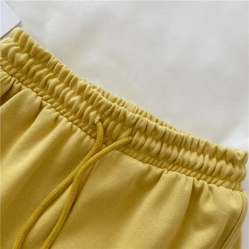 1pcs Summer Women Yoga Short Wearing Shorts Female Outside High-Waist Casual Loose Pants Lady Stylish Thin Breathable Gym Shorts