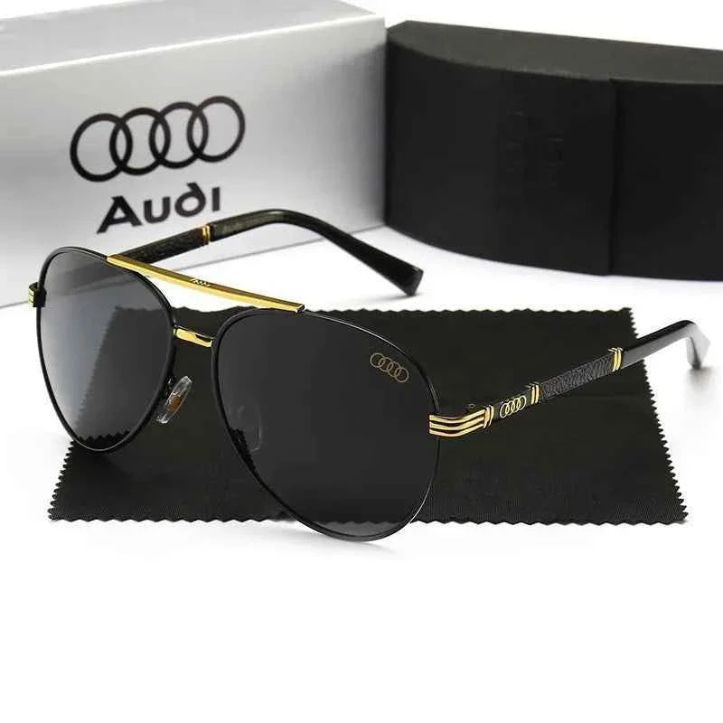 Audi  편광선글라스 UV400 Polarized Sunglasses for Men Women Motorcycle Glasses Anti-Glare Outdoor Adventure Shades 5012