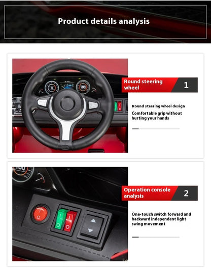 Children's Electric Vehicles Male and Female Remote Control Self Driving Four-wheel Drive Batteries Toy Ride On Cars
