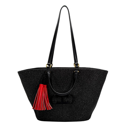 CHCH Women's Tote Bag 2024 New Vacation Beach Bag Beach Bag Handheld Shopping Bag
