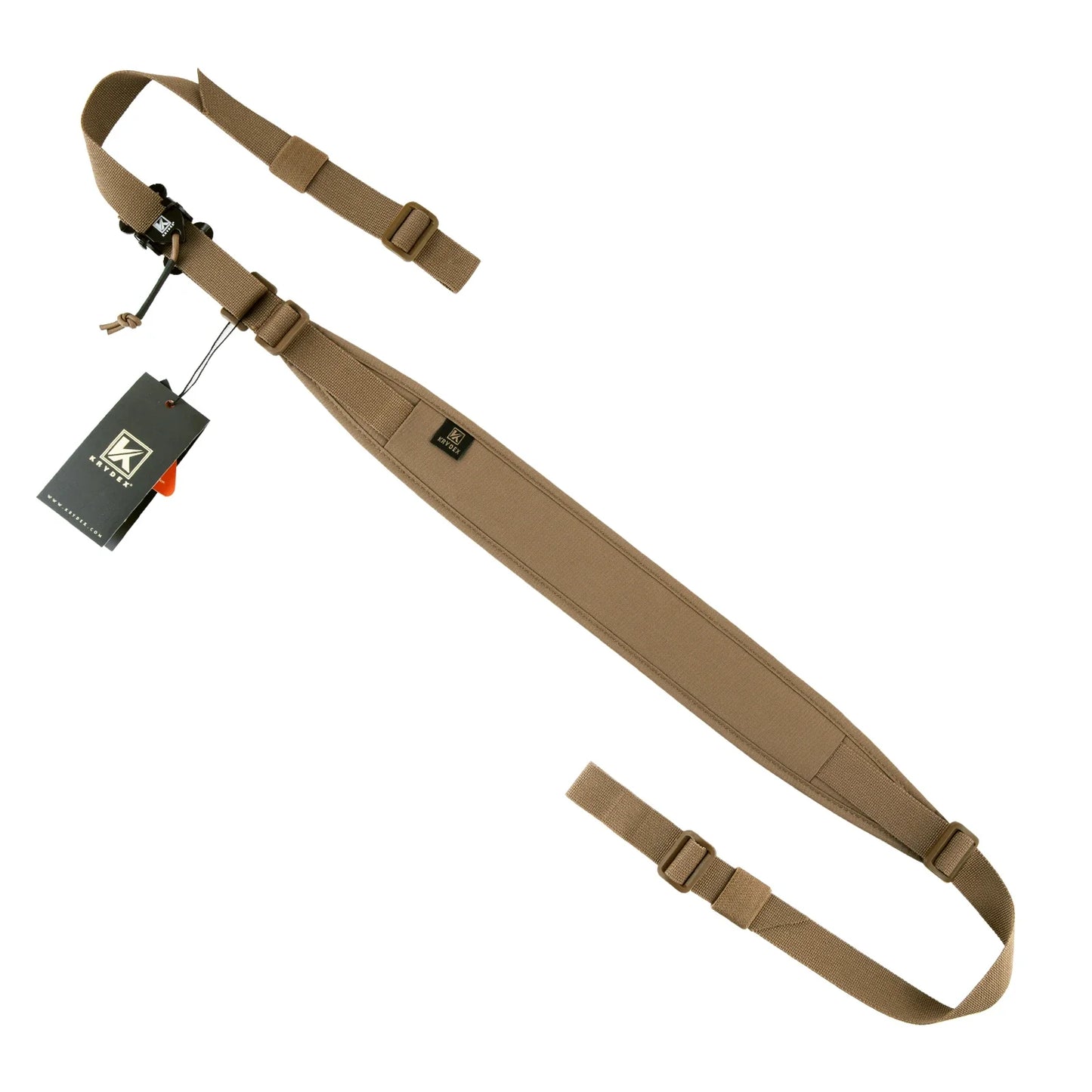 2-Point Modular Rifle Sling – 2.25", Padded, Quick-Adjust, Nylon, 5 Colors