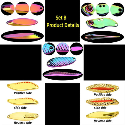 5pcs Metal VIB Wobbler Fishing Lure Set – 3g/10g/15g Sinking Hard Bait for Sea & Freshwater Fishing