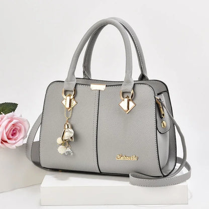 New Woman Shoulder Bag Large Capacity Handbag for Women Crossbody Bag PU Portable Bucket Bag Ladies Messenger Bags Tote Bags
