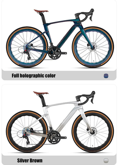 Twitter Carbon Wireless Gravel V3 Gravel Bike 700*40C WheelTop GEX-13S Electronic Road Disc Bicycle With 50mm Carbon Wheelsets