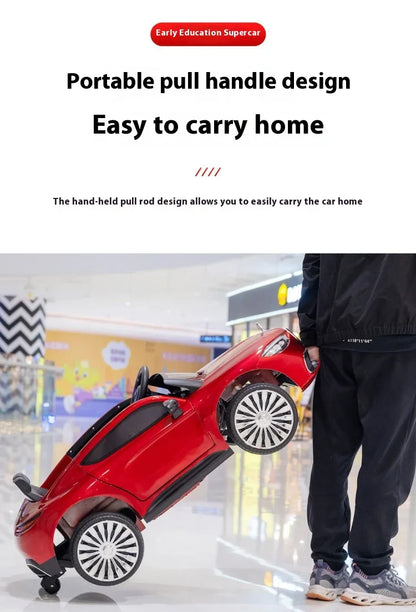 Children's Electric Vehicles Male and Female Remote Control Self Driving Four-wheel Drive Batteries Toy Ride On Cars