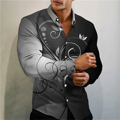 Men's casual shirts are fashionable, elegant, comfortable, slim and loose 2024 men's tops lightweight sports outdoor shirts