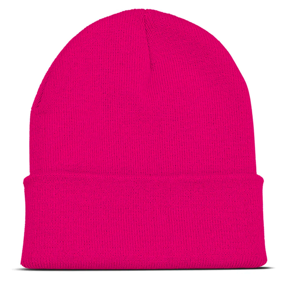 Custom Embroidery Design Logo Text Name Beanies Hats for Men Women Warm Winter Knit Cuff Beanie Cap Wholesale Dropshipping