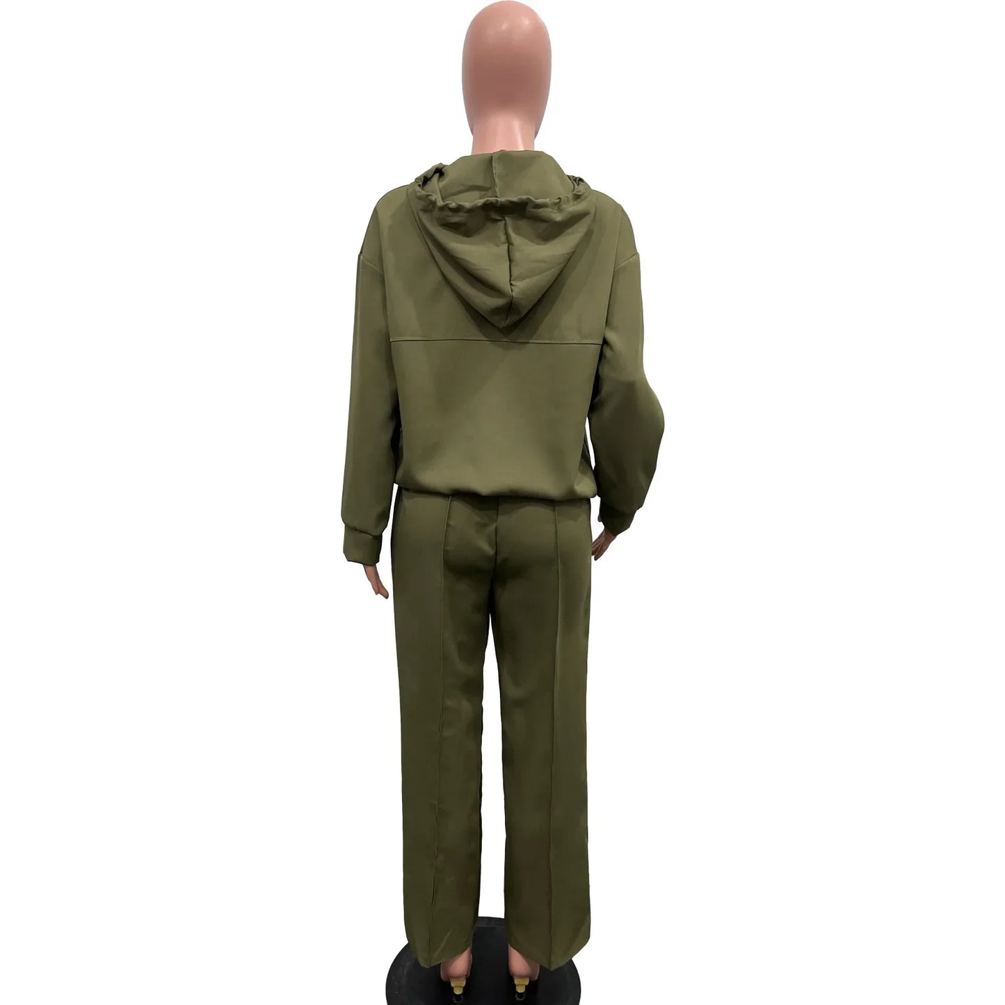CM.YAYA Long Sleeve Women Set Loose Long Sleeve Hoodies Pant Suits 2024 Spring 2 Two Piece Sets Sporty Tracksuits Street Outfits