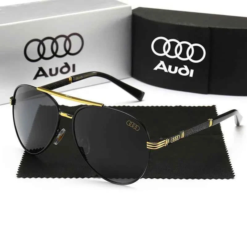 Audi  편광선글라스 UV400 Polarized Sunglasses for Men Women Motorcycle Glasses Anti-Glare Outdoor Adventure Shades 5012
