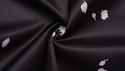 Eelgant Dresses For Women Patchwork Lace Floral V-Neck Short Sleeves Slim Fit Bodycon Trend Sheath Femlae Vestidos Robes