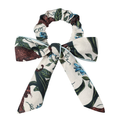 Lurking Jaguar - Scrunchie (White)