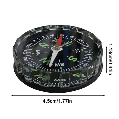 Waterproof Hiking Compass – Multifunctional Sighting Navigation for Survival, Mountaineering & Boating