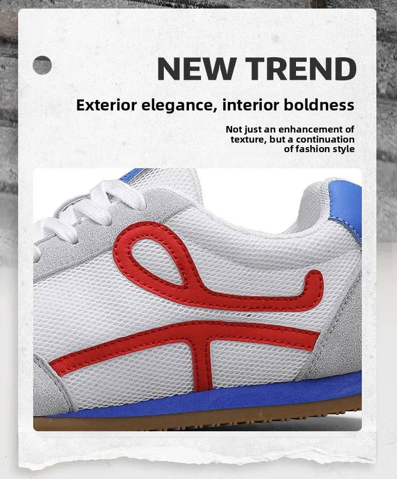 Men's Sporty Casual Shoes Summer 2025 New Model Large Size 45 Canvas Face Youth Student Breathable Leather plus Net Cloth