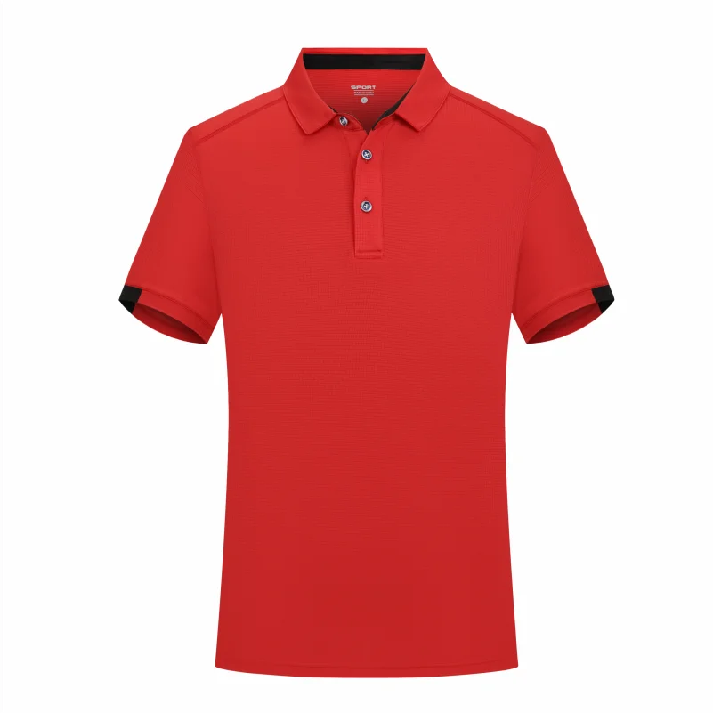 ZXL Quick-drying Sports Polo Shirt Custom Logo  Company Brand Design Print Embroidery Breathable Lapel Short Sleeve Polo Shirts