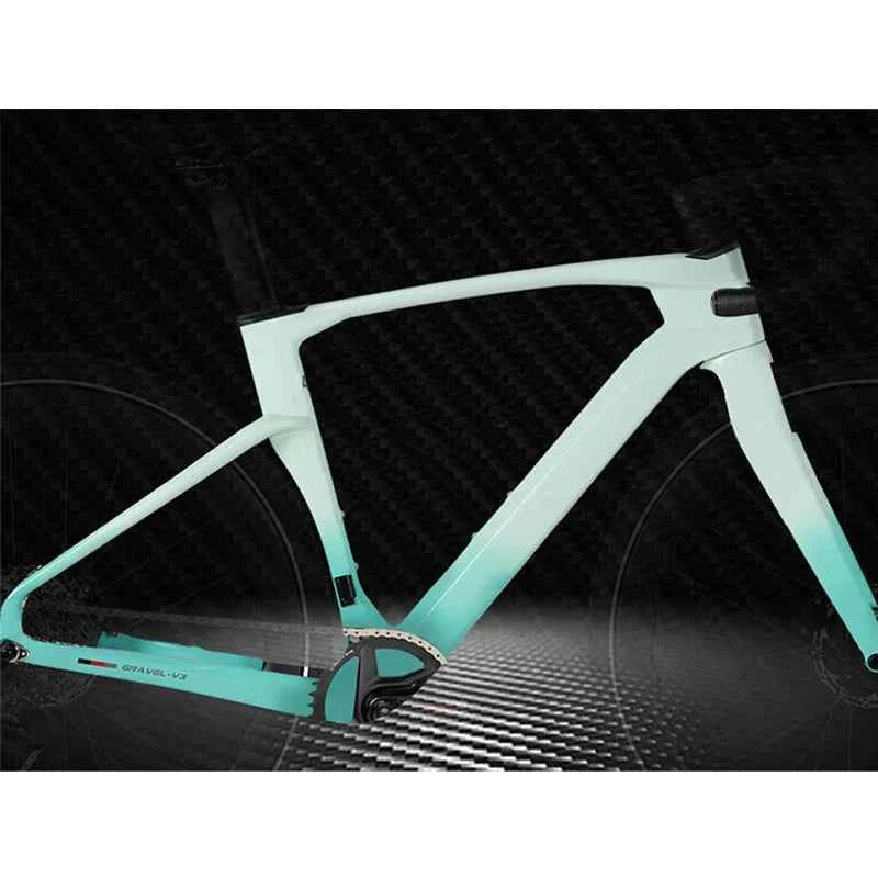 Twitter Carbon Wireless Gravel V3 Gravel Bike 700*40C WheelTop GEX-13S Electronic Road Disc Bicycle With 50mm Carbon Wheelsets
