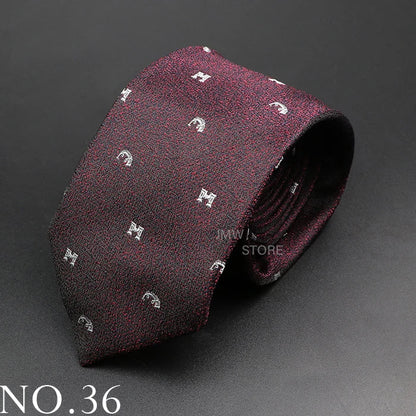 New Design Wedding Men Tie Green Wine Red Paisley Flower Animal Neckties Men Business Dropshipping Groom Collar Accessories Gift