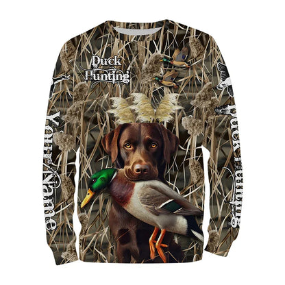 Men's 3D Wild Boar Camo Hunting T-Shirt – Long Sleeve Streetwear Tee