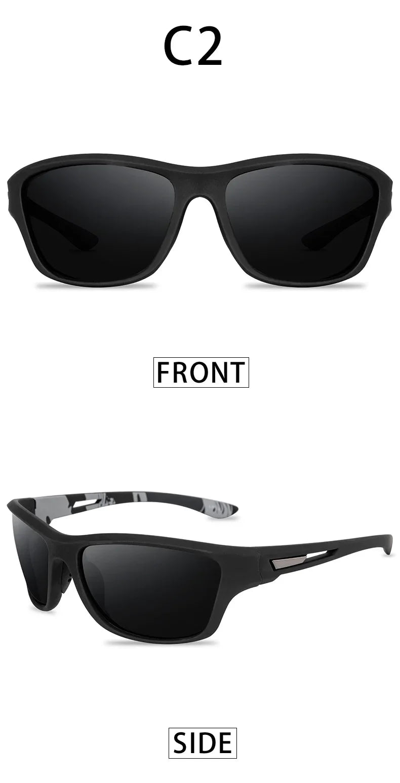 Polarized Fishing Sunglasses – Classic Vintage Style for Men, Driving & Outdoor Use