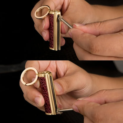 Vintage Permanent Lighter 10000Strikes Flint Metal Match Waterproof Reusable Fire Starter Portable Outdoor Camping Ignition Tool