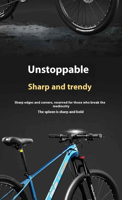 Magnesium Alloy26Inch mountain bike for adults men women, teenagers, and students33Speed Bike Disc Brake Shock Absorption