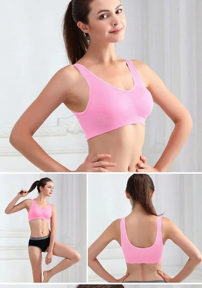 Sexy women push up BREAST bra big size backless bras plus size wireless brassiere breathable seamless bra 1pcs wfws01