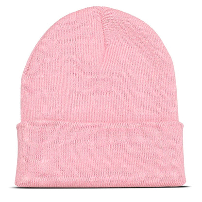 Custom Embroidery Design Logo Text Name Beanies Hats for Men Women Warm Winter Knit Cuff Beanie Cap Wholesale Dropshipping