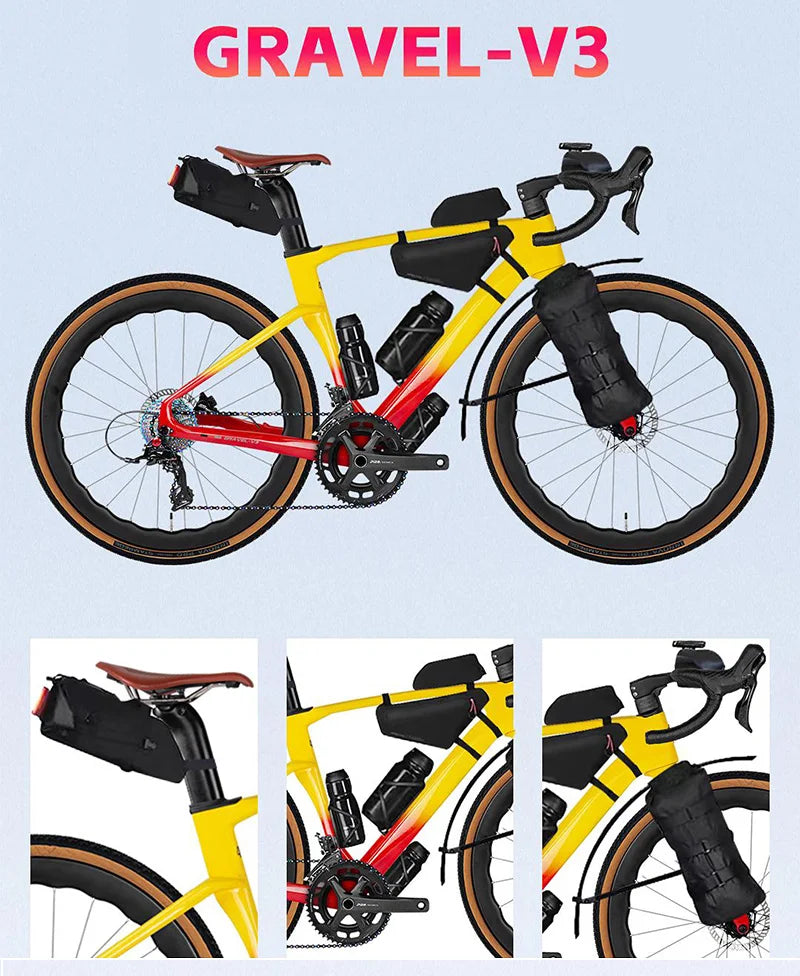 Twitter Carbon Wireless Gravel V3 Gravel Bike 700*40C WheelTop GEX-13S Electronic Road Disc Bicycle With 50mm Carbon Wheelsets