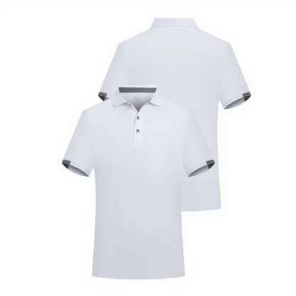 ZXL Quick-drying Sports Polo Shirt Custom Logo  Company Brand Design Print Embroidery Breathable Lapel Short Sleeve Polo Shirts