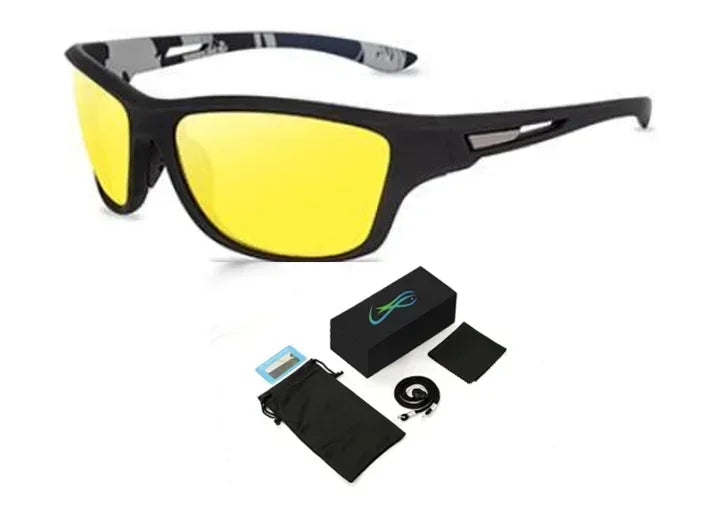 Polarized Fishing Sunglasses – Classic Vintage Style for Men, Driving & Outdoor Use
