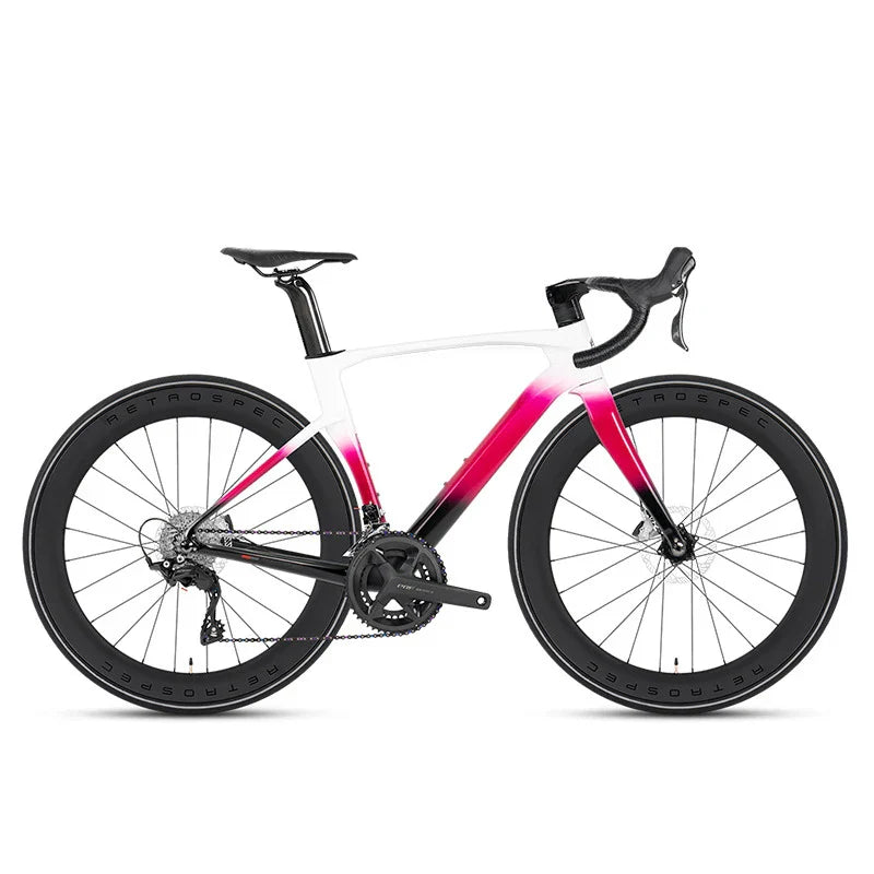 TWITTER Cyclone RS Full Carbon Road Bike – Shimano 105 24-Speed with Hydraulic Disc Brakes