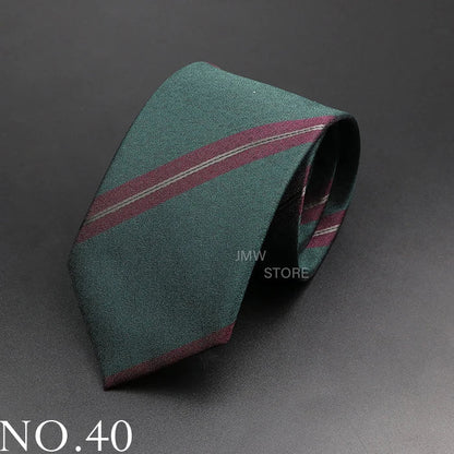 New Design Wedding Men Tie Green Wine Red Paisley Flower Animal Neckties Men Business Dropshipping Groom Collar Accessories Gift