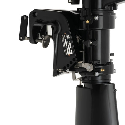 4-Stroke 6.5HP Outboard Motor 123CC, Gasoline Engine with with CDI Ignition & Water-cooling System for Inflatable Fishing Boat