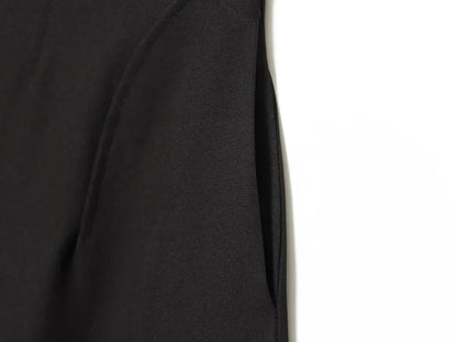 ETJ 2025 women's new fashion design three-dimensional cut high collar slim suit jacket & matching casual trousers