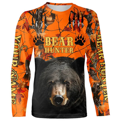 Men's 3D Wild Boar Camo Hunting T-Shirt – Long Sleeve Streetwear Tee