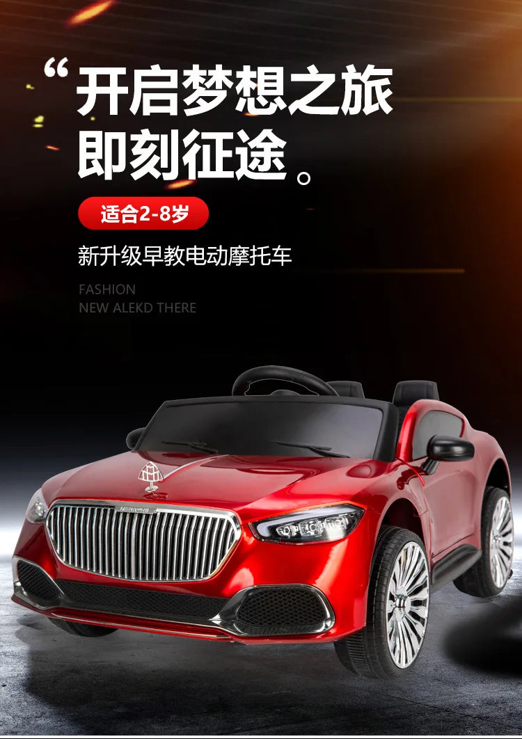 Children's Electric Vehicles Male and Female Remote Control Self Driving Four-wheel Drive Batteries Toy Ride On Cars