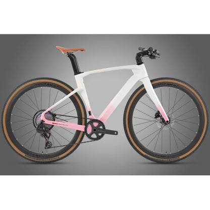 TWITTER Hot Selling V3 Gravel Bike 700X40C Carbon Fiber Road Bicycle RS-24 Speed Touring Bikes With Flat Handle For Men Women