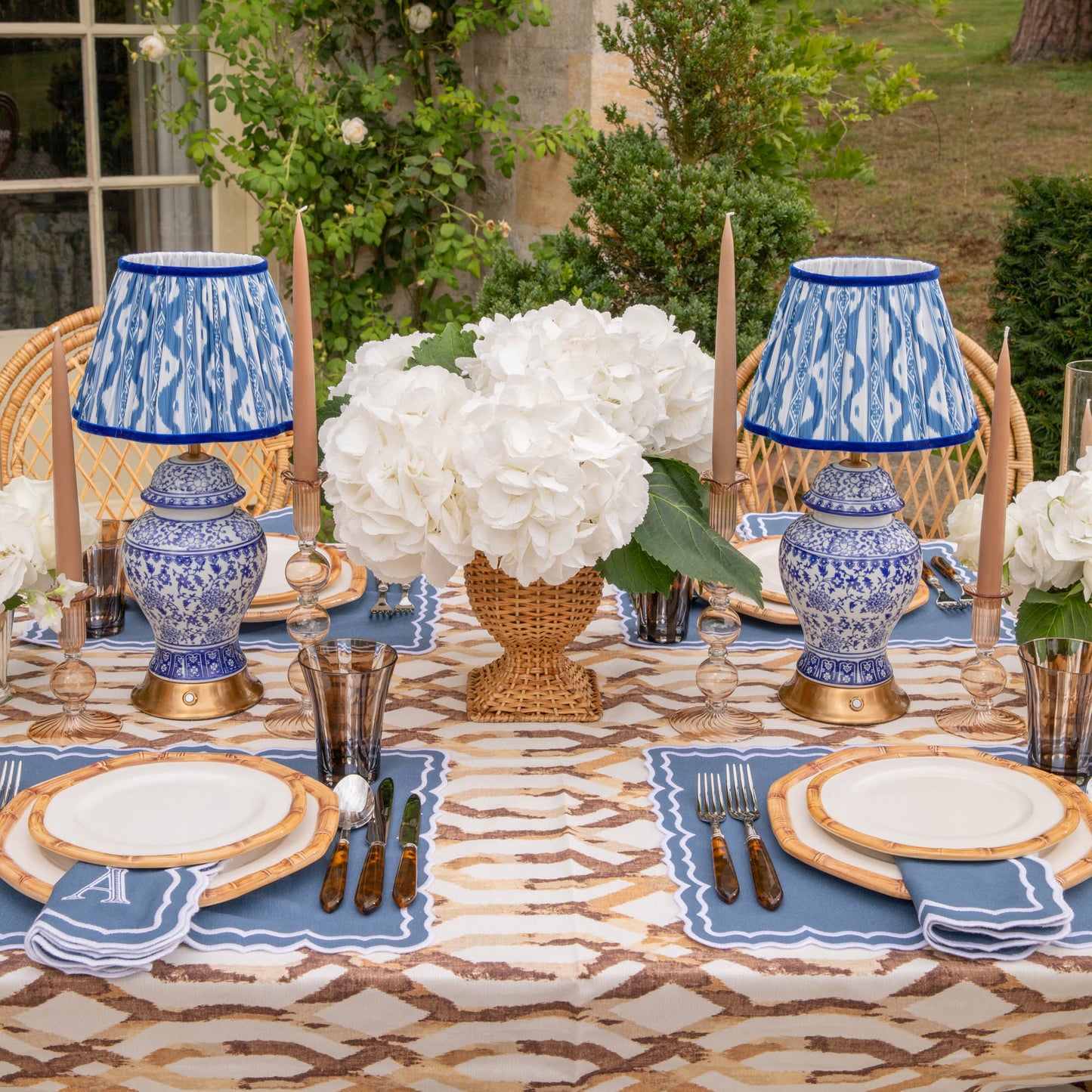 Chestnut Eden Candle Holders (Pair)