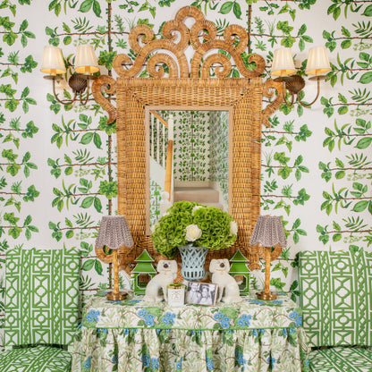 Green Pavilion Fabric