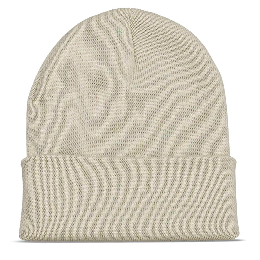 Custom Embroidery Design Logo Text Name Beanies Hats for Men Women Warm Winter Knit Cuff Beanie Cap Wholesale Dropshipping