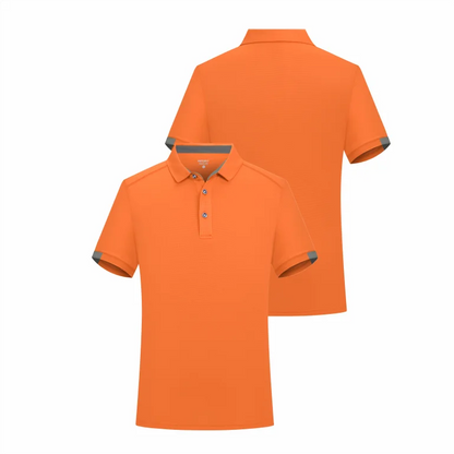 ZXL Quick-drying Sports Polo Shirt Custom Logo  Company Brand Design Print Embroidery Breathable Lapel Short Sleeve Polo Shirts