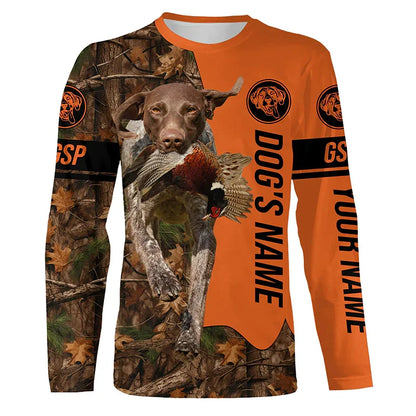 Men's 3D Wild Boar Camo Hunting T-Shirt – Long Sleeve Streetwear Tee
