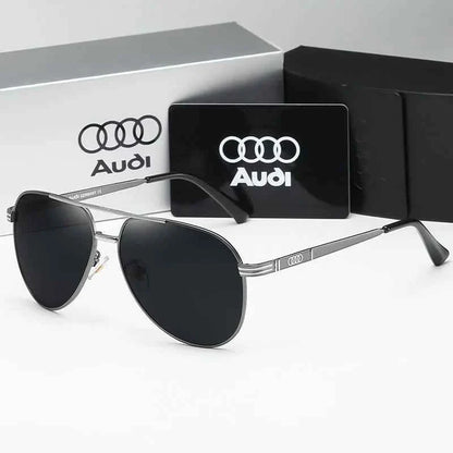 Audi  편광선글라스 UV400 Polarized Sunglasses for Men Women Motorcycle Glasses Anti-Glare Outdoor Adventure Shades 5012