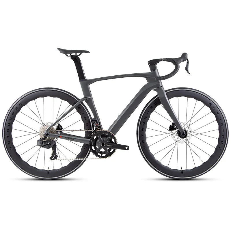 Twitter Full Carbon Road Bike Wireless Electronic Shifting WheelTop EDS TX 2X12 Speed Hydraulic Disc Brake Adult Men's Bicycle