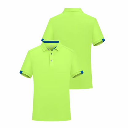 ZXL Quick-drying Sports Polo Shirt Custom Logo  Company Brand Design Print Embroidery Breathable Lapel Short Sleeve Polo Shirts