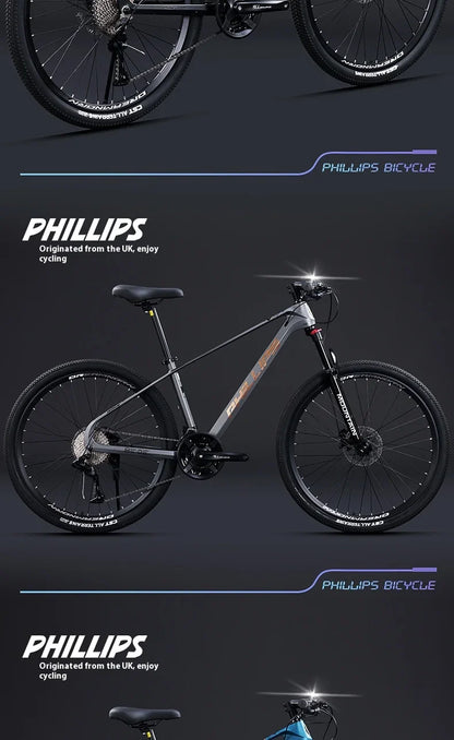 Magnesium Alloy26Inch mountain bike for adults men women, teenagers, and students33Speed Bike Disc Brake Shock Absorption