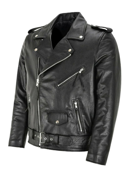 Men PU Leather Jacket Motorcycle Fashion Slim Fit Leather Coat Male Solid Turn-Down Collar Motorcycle Outwear Streetwear 4XL